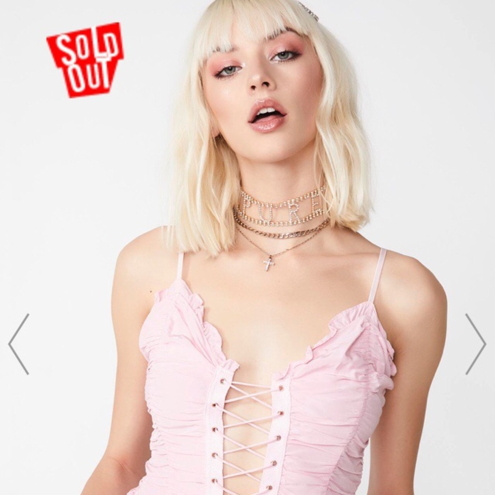 NWT Dollskill Tank Top Corset